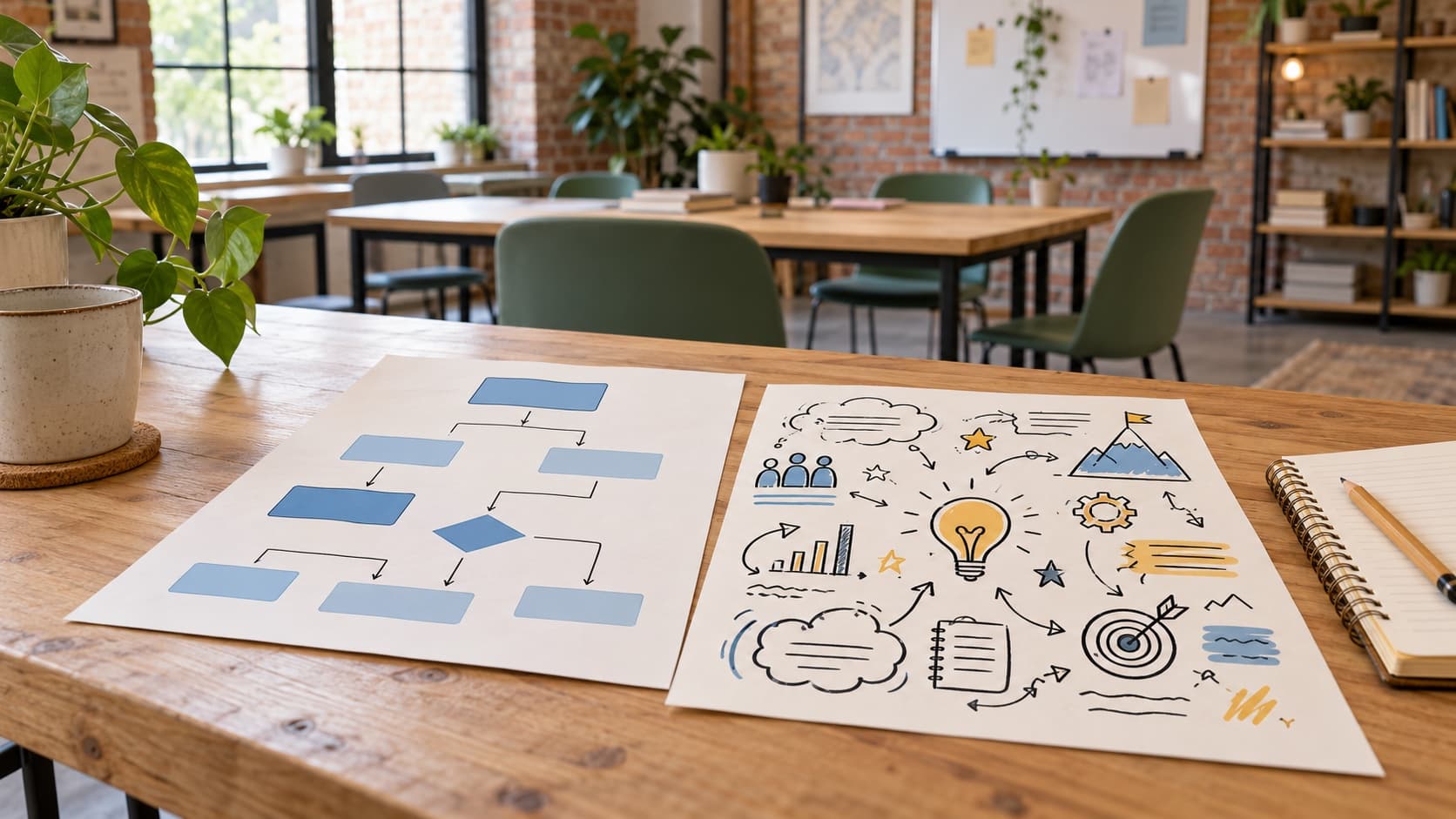 Napkin AI vs Sketchnote.app for Lesson Recaps and Workshop Handouts