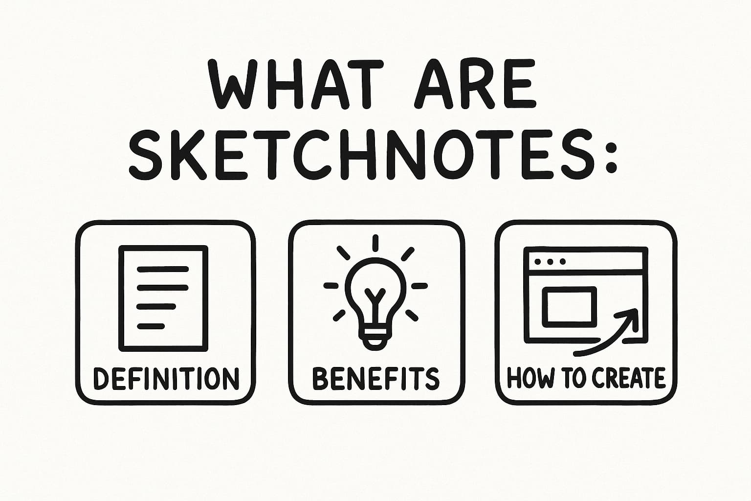 Understanding Sketchnotes
